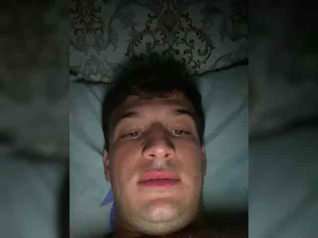 Bigbocc (21, White Cam Boy) performing creampie.