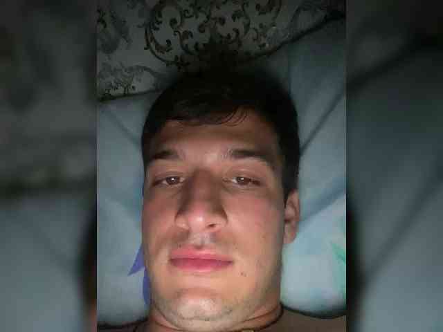 Bigbocc (21, White Cam Boy) performing creampie.